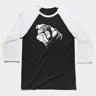 Pug Baseball T-Shirt